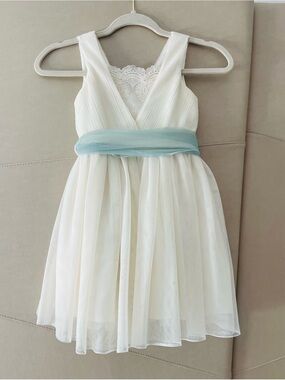 Abel & Lula Pleated Tulle Dress Girl